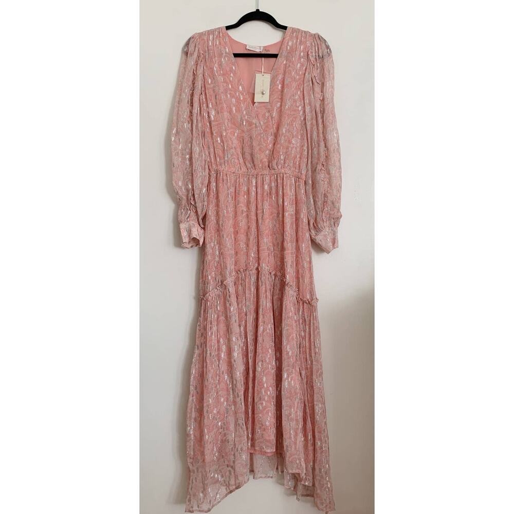 Flirt Combo Pink Ramy Brook Printed Ora Dress XS - Picture 9 of 15
